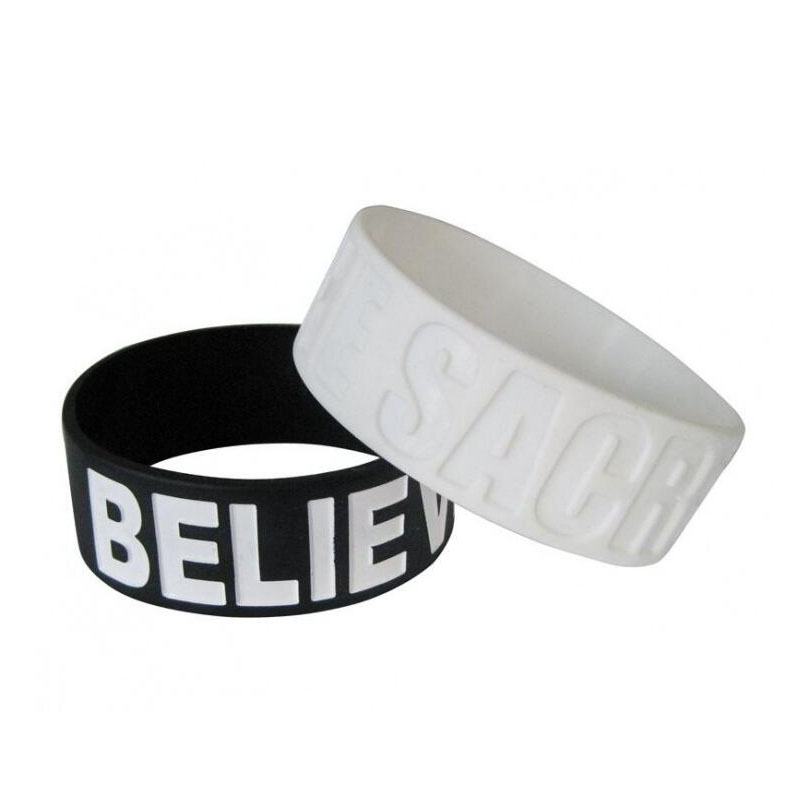 silicone personalized bracelets